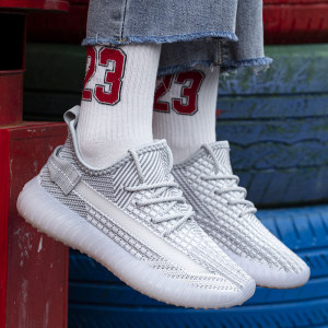 啄木鸟 男女款 一体飞织 时尚椰子鞋