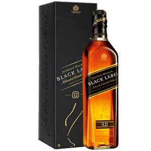 英国原产 尊尼获加 陈酿超12年 中端黑牌调配威士忌 700ml
