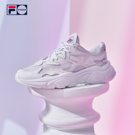 FILA 斐乐 FILA FUSION T12M125203F 男休闲复古跑鞋
