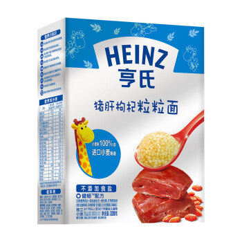 Heinz 亨氏 金装 儿童粒粒面 鸡肉味/鳕鱼西兰花味