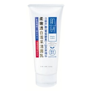 PLUS会员：Hada Labo 肌研 柔嫩透白活采洁面乳 100g