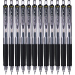 uni 三菱 UMN-138 黑色中性笔 0.38mm 12支装