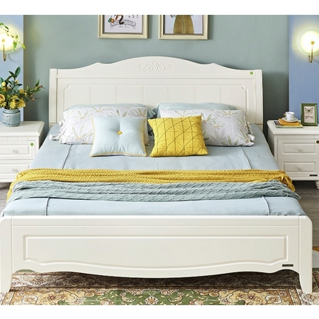 QuanU 全友 120622 简约韩式双人床 1.5m