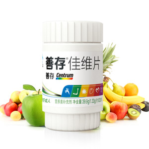 美国 善存 佳维片 复合维生素片 30片 补充多种维生素和矿物质