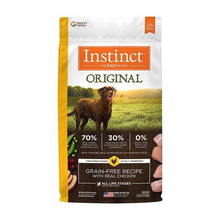 Instinct 百利 经典无谷鸡肉全犬粮 22.5磅