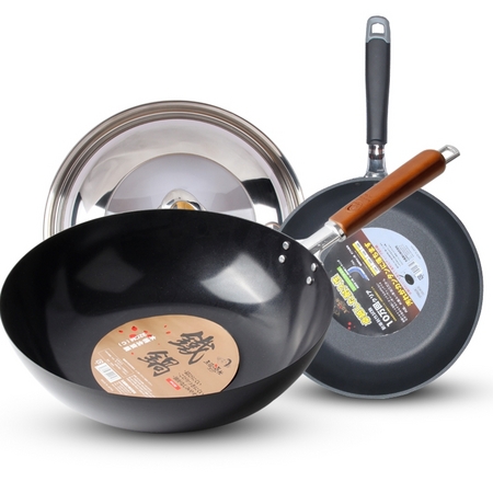 Otafuku 煎炒锅具套装 2件套