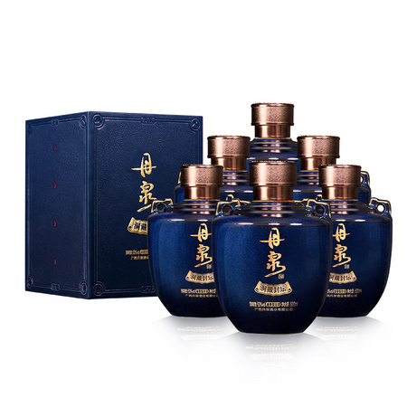 丹泉 洞藏封坛酒 蓝瓷 53度 酱香型白酒 500ml*6坛