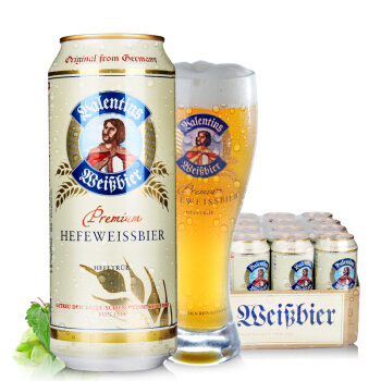 88VIP：EICHBAUM 爱士堡 小麦白啤酒 500ml*24整