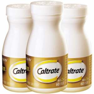 钙尔奇 添佳片 中老年人补钙 60片*3瓶