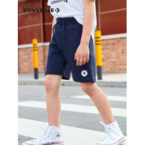 Converse匡威 中大童 100%纯棉 针织短裤