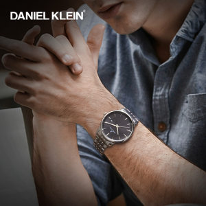欧洲潮牌 DanielKlein 男士时尚商务手表 日本进口机芯