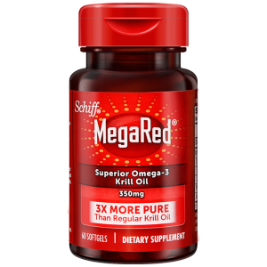 美国产 MegaRed 南极磷虾油胶囊 60粒 通血管降三高