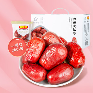 新疆一级灰枣 好想你 每日红枣 840g 28小袋