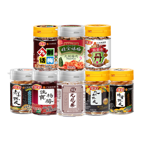 佳宝 儿时怀旧零食组合 21g*9瓶
