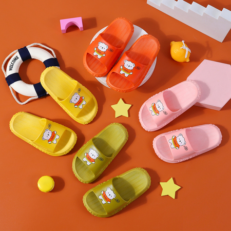 熊亨利 儿童软底防滑拖鞋