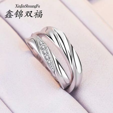 鑫锦双福 JZ001 情侣戒指