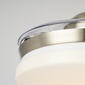 OPPLE 欧普照明 皓风 简约带LED吊扇灯 23w