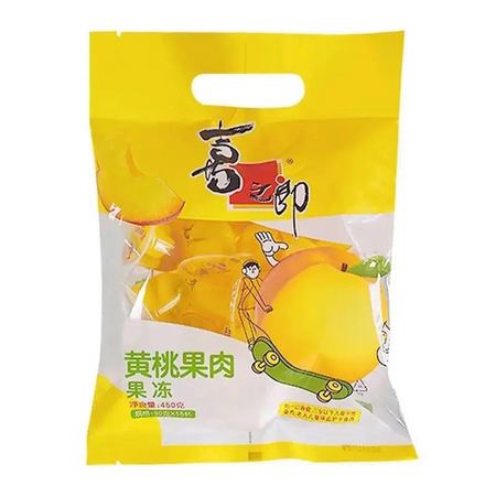 XIZHILANG 喜之郎 黄桃果肉果冻 450g