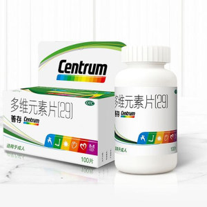 善存 成人维生素+矿物质 多维复合片 100片*2盒 含量比佳维片高30% 203元61预售价