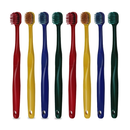 三宅新妍 家用软毛牙刷 8支