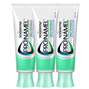 舒适达 高端牙釉质强化护理系列 牙膏 110g*3支