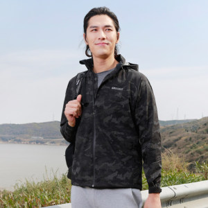 地球科学家 防水透湿5K/3K 男单层冲锋衣 雨天必备机能外套