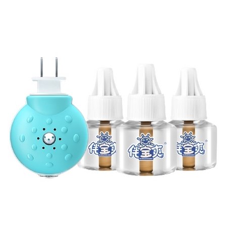 伴宝爽 电热蚊香液 3液1器