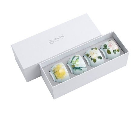 南山先生 四季花语 主人杯 礼盒装