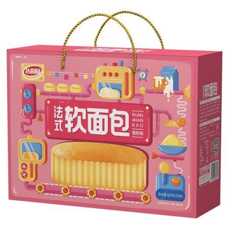 88VIP：达利园 法式软面包 香奶味 600g