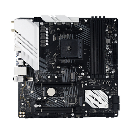 BIOSTAR 映泰 B550M-SILVER M-ATX主板（AMD B550/Socket AM4）