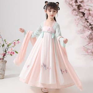 曹州今生有缘 女童 超仙汉服 长袖襦裙