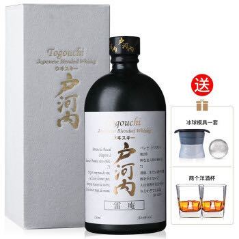 户河内 日本威士忌 经典白标 40度 700ml