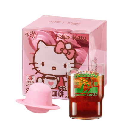 永璞 Hello Kitty联名 冻干速溶咖啡粉 18颗（赠马克杯）