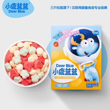 小鹿蓝蓝 溶豆豆宝宝零食