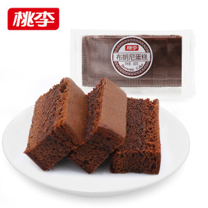 桃李 巧克力布朗尼蛋糕 180g*3盒