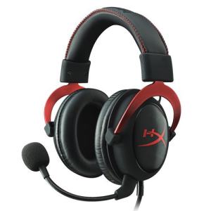 HYPERX Cloud Ⅱ 头戴式游戏耳机 黑红色