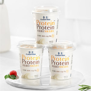 卡士 双倍蛋白 高端酸奶 100g*15杯