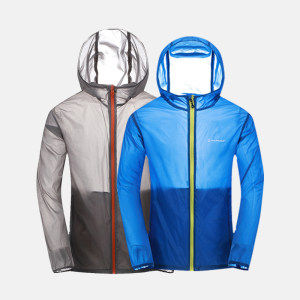 英国 Amurcamp 75克超轻 男尼龙皮肤风衣 UPF50+防晒