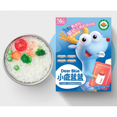 小鹿蓝蓝 有机碎碎面