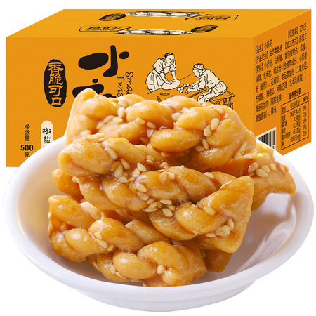 其妙 小麻花小袋装 360g