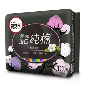 kotex 高洁丝 超薄护垫卫生巾 10片装