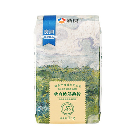 88VIP：新良 软白低筋面粉 1kg