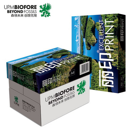 UPM 丽印 A4复印纸 70g 500张/包 5包整箱装