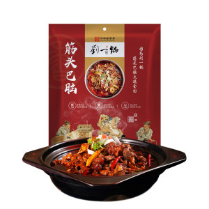 中华老字号 刘一锅 加热即食 筋头巴脑 500g*3袋
