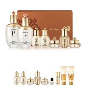 韩国贵妇护肤品 后Whoo 天气丹 紧颜水乳7件套 1490元包邮