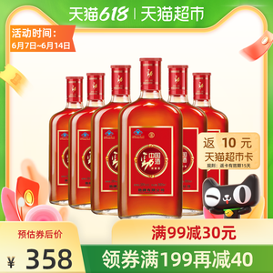 天猫超市 中国劲酒 35度养生酒 680ml*6瓶 333元包邮