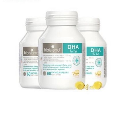 88VIP：BIO ISLAND 佰澳朗德 婴儿海藻油DHA胶囊 60粒