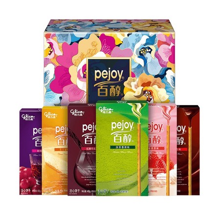 88VIP：glico 格力高 注心饼干棒组合装 6口味 48g*6盒