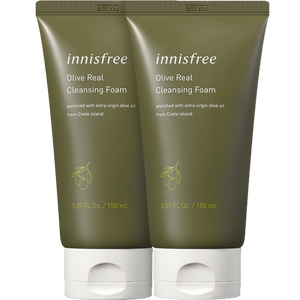 悦诗风吟 innisfree 橄榄油泡沫洁面乳 150ml*2支装