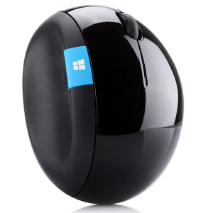 PLUS会员：Microsoft 微软 Sculpt 人体工学 2.4G无线鼠标 1000DPI 黑色